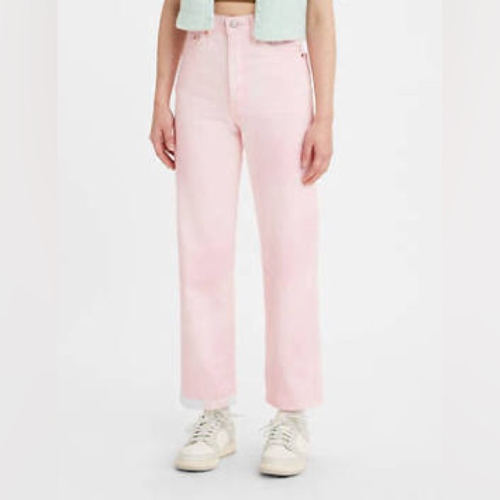 Levi’s Premium ribcage straight ankle jeans